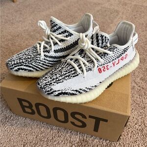 Adidas Yeezy Boost 350 V2 Black White Red